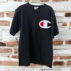VINTAGE Champion Black Men’s Medium T-Shirt